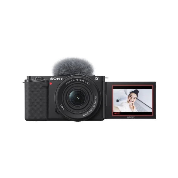 Sony ZV-E10 Mirrorless Camera with 16-50mm f/3.5-5.6 II Lens (Black)