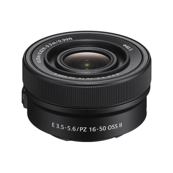 Sony E PZ 16-50mm f/3.5-5.6 OSS II Lens (Sony E, Black)