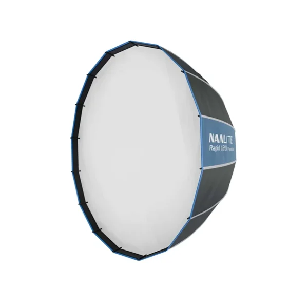 Nanlite Rapid 120 Parabolic Softbox with Grid and Bowens Mount