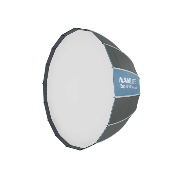 Nanlite Rapid 90 Parabolic Softbox with Grid and Bowens Mount