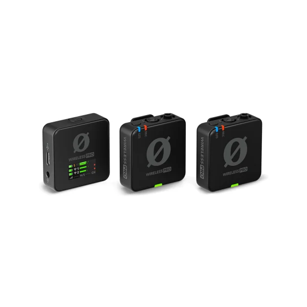 RODE Wireless PRO 2-Person Clip-On Wireless Microphone System